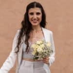 💍 ¡Sé Diferente! Traje Chaqueta para Novia: El Look que Marca Tendencia